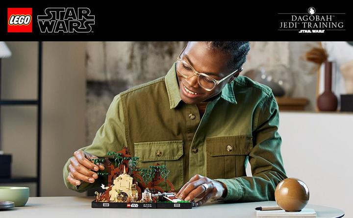 Produktbild LEGO Jedi Training auf Dagobah - Diorama (75330, LEGO Star Wars)