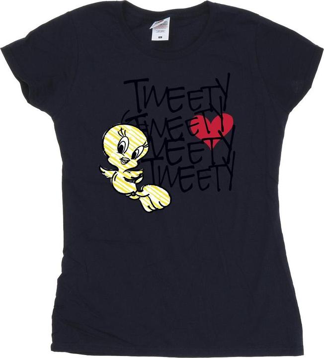 Produktbild Looney Tunes Tweety Love Heart TShirt (L)