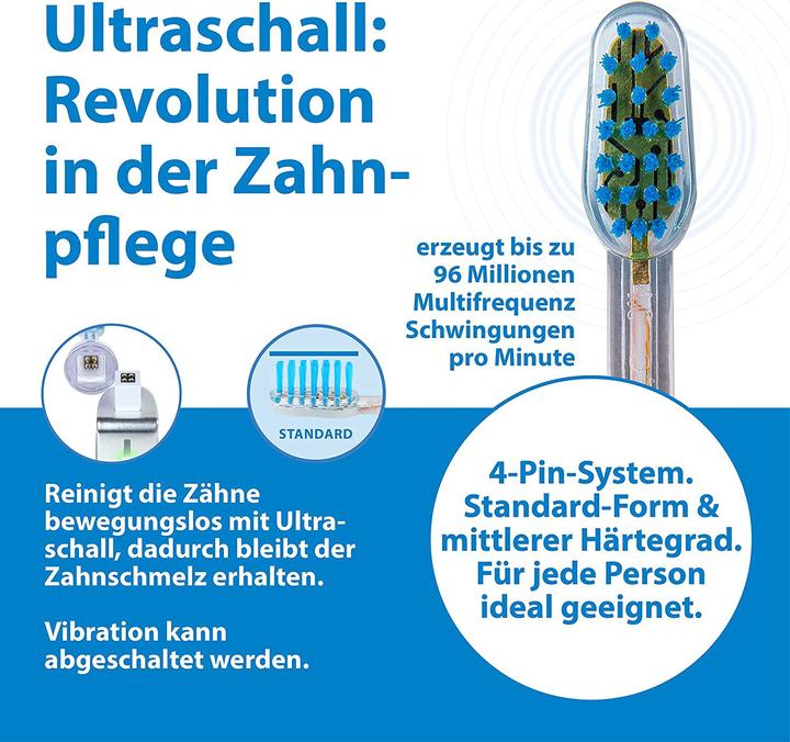 Actual product image Emmi-dent Platinum (Ultrasonic toothbrush)