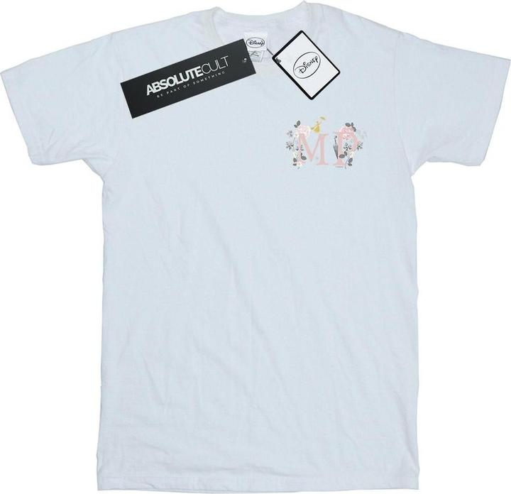 Disney Mary Poppins Letter Breast Print TShirt (L)