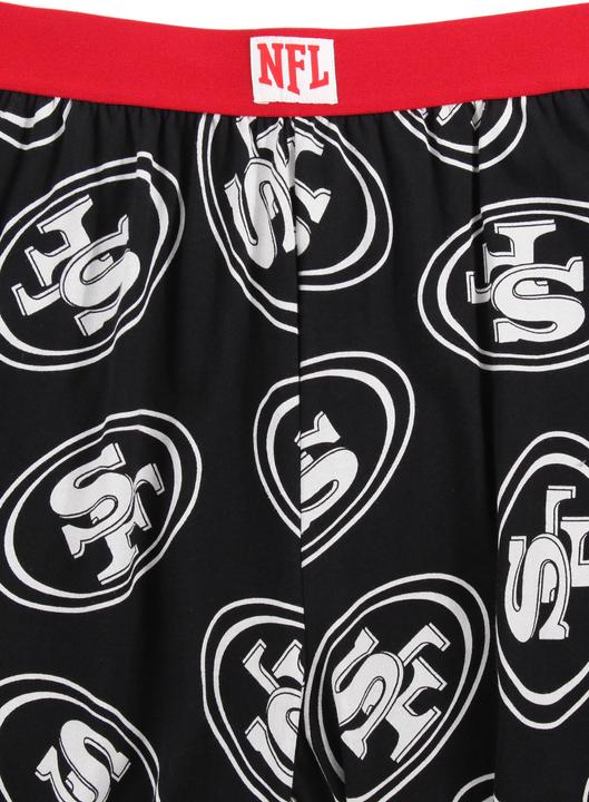 Produktbild Recovered NFL - San Francisco 49ers - Outline Logo Black Loungehose M (M)
