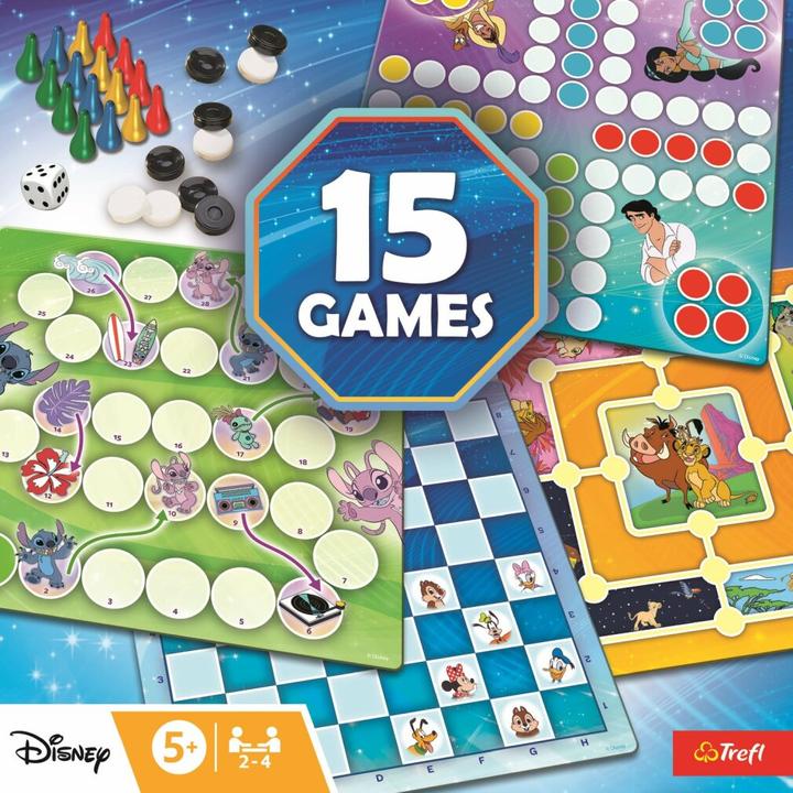 Image du produit Trefl TR Jeu de 15 jeux Disney EST LV LT SWE FIN