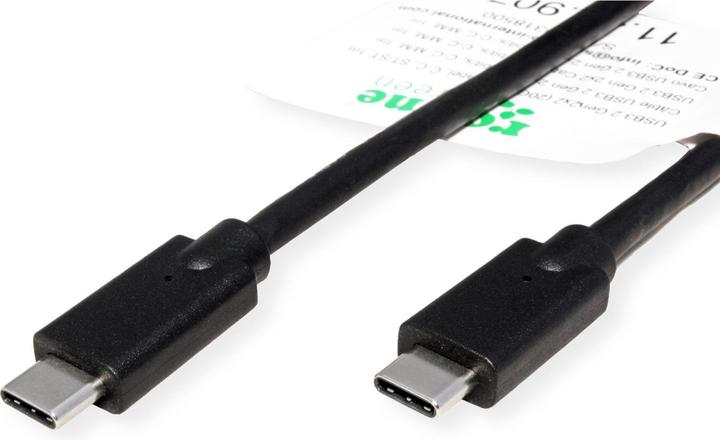 Produktbild Roline GREEN USB 3.2 Gen 2x2 Kabel, Emark, C-C, ST/ST (0.50 m, USB 3.2 Gen 2x2)