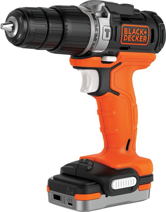 Actual product image Black & Decker BDCHD12S1XJ (Rechargeable battery operated)