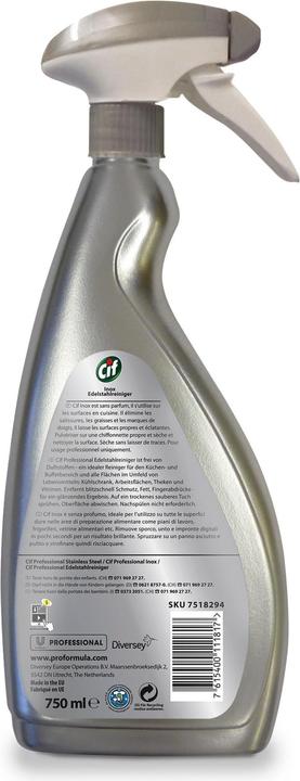 Immagine prodotto Cif Acciaio inossidabile professionale e vetro