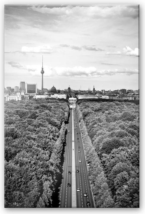 Actual product image Trenddeko The sky over Berlin (40 x 60 cm)