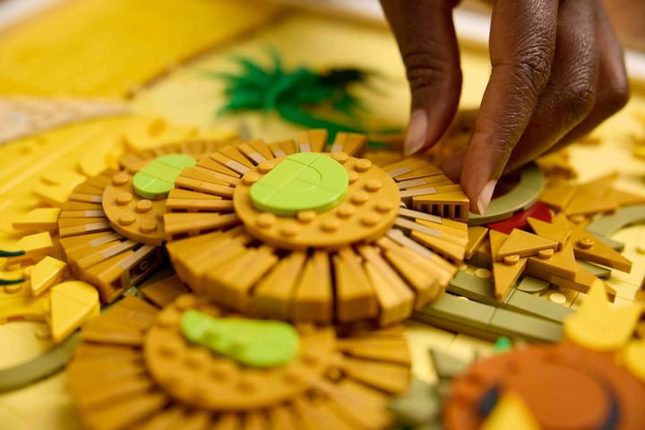 Actual product image LEGO Vincent van Gogh - Sunflowers (31215, LEGO DC, LEGO Rare Sets)