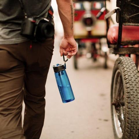 Actual product image LifeStraw Go - Isolierte Edelstahl-Wasserflasche mit Filter