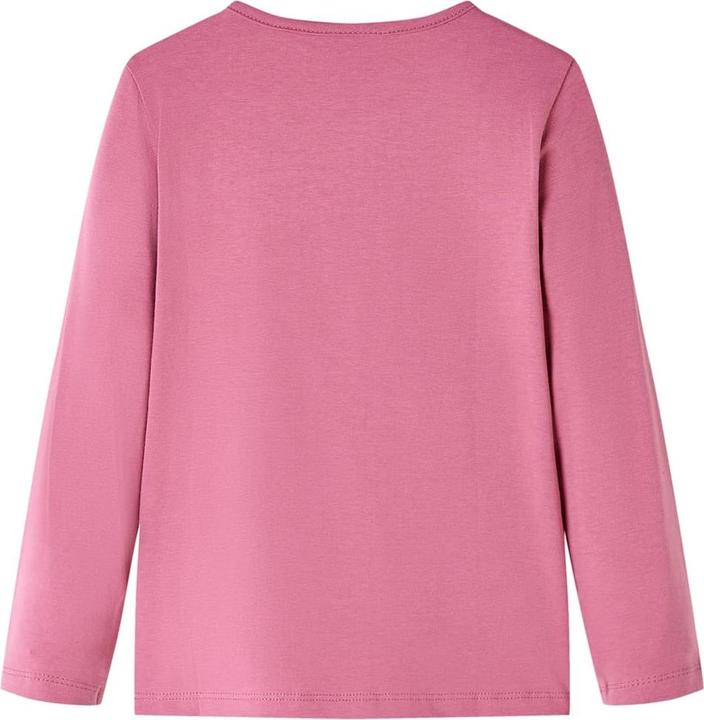 Produktbild VidaXL Kinder-Langarmshirt Himbeerrosa 92,Material: 95 % Baumwolle (92)