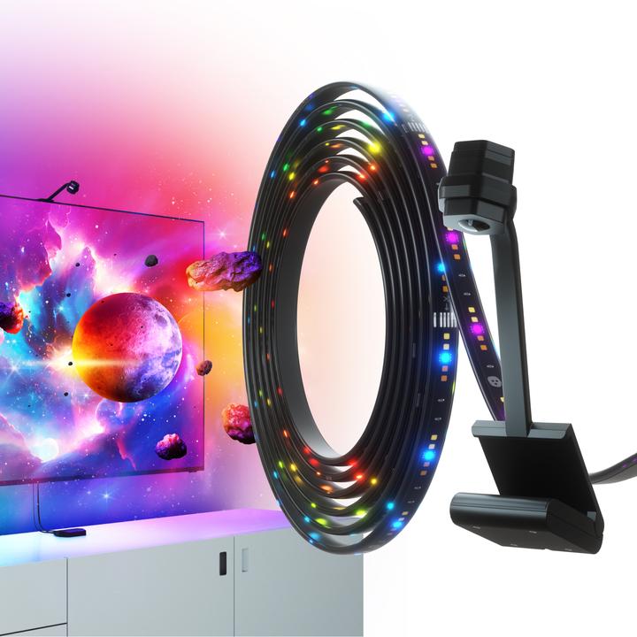 Actual product image Nanoleaf 4D Screen Mirror Camera Kit (RGBW, 165.10 cm, Indoor)