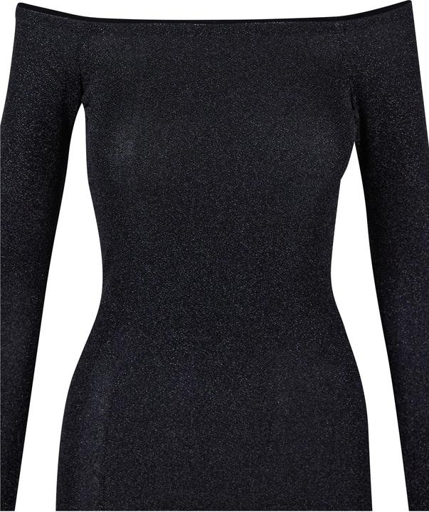 Immagine prodotto Urban Classics Vestito donna off shoulder a maniche lunghe con glitter - 126795 (XL)