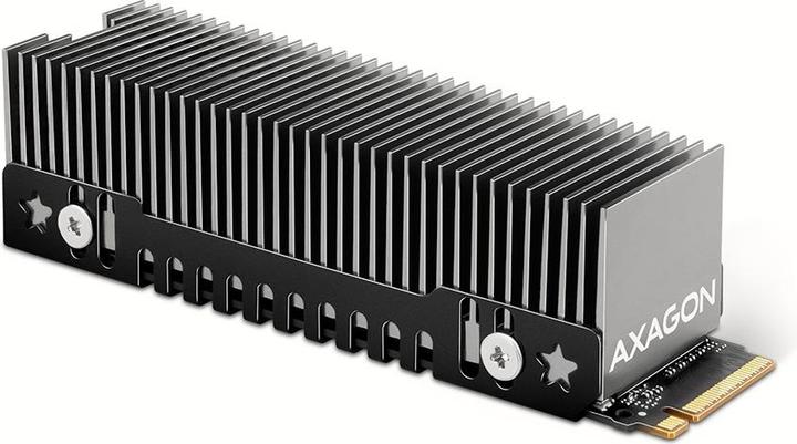 Produktbild Axagon CLR-M2XT M.2 SSD Passivkühler, Aluminium - 2280