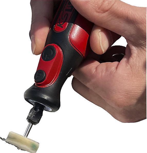 Actual product image KS Tools eMONSTER battery-powered multi-function tool set with 50 accessories
