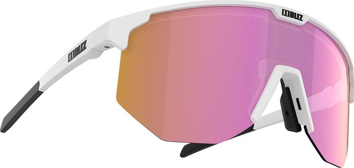 Bliz Hero (blanc mat, Brown w Pink Multi Cat. 3 (VLT 14%), matt white pink)