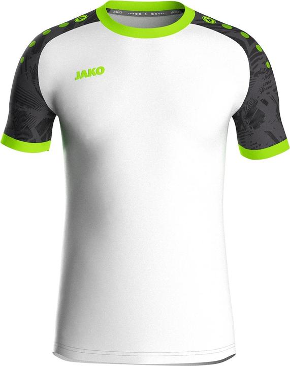White, Neon green, Black