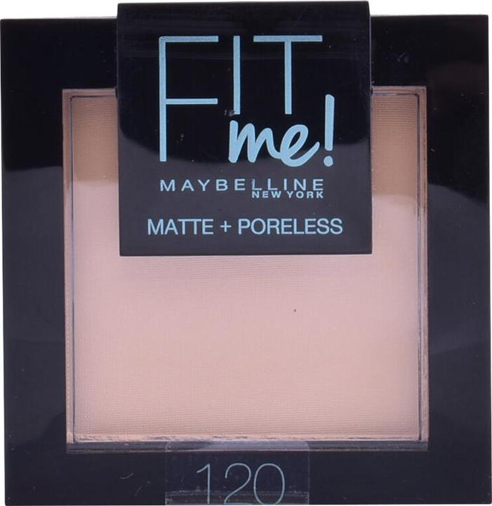 Actual product image Maybelline New York Maybelline - Fit Me Matte Poreless Pressed Powder Face Matting Pudding In Compact 120 Classic Ivory (120 Classic Ivory)