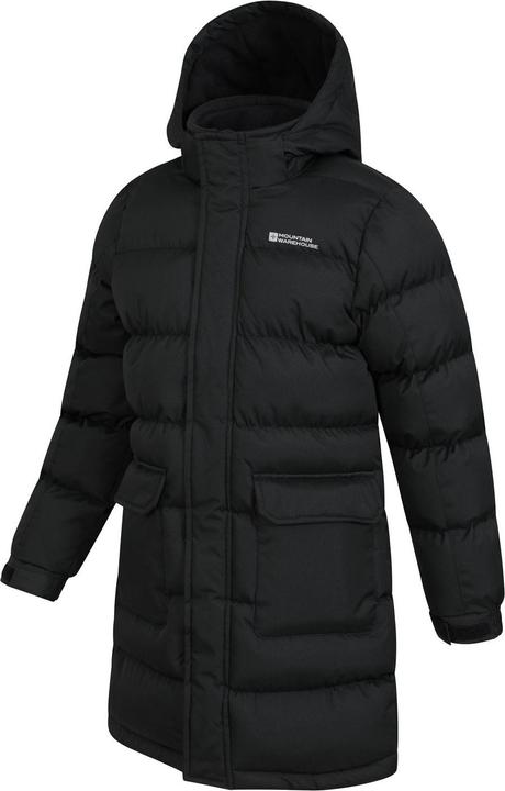 Actual product image Mountain Warehouse Childrens/Kids Water Resistant Longline Padded Jacket (146, 152)