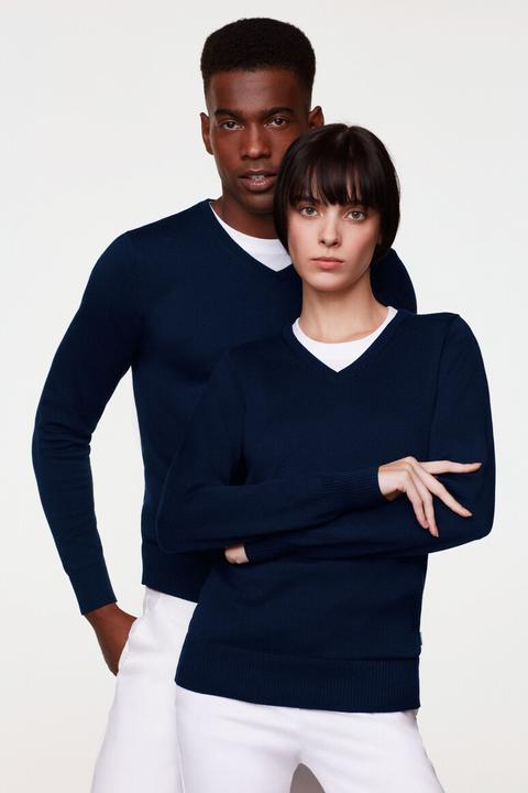 Produktbild Hakro V-Pullover Premium-Baumwolle (L)