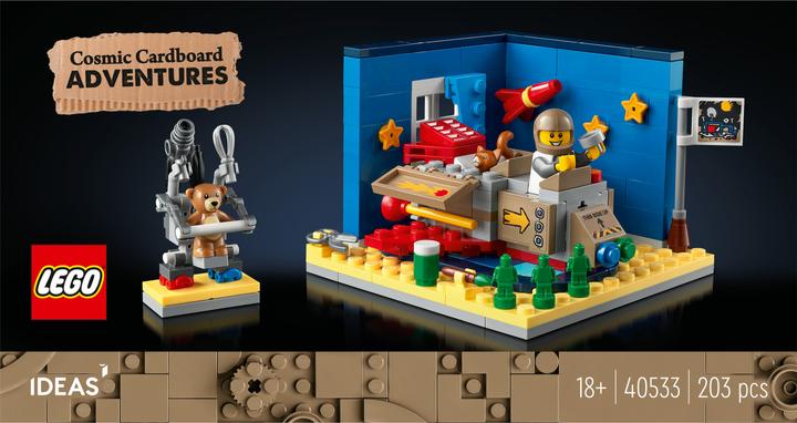 Produktbild LEGO Ideas Abenteuer im Astronauten-Kinderzimmer (40533, LEGO Ideas)