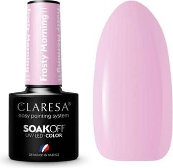 Claresa Soak Off UV/LED Coral hybrid varnish Frosty Morning 11 5g (Rosa, Farblack)