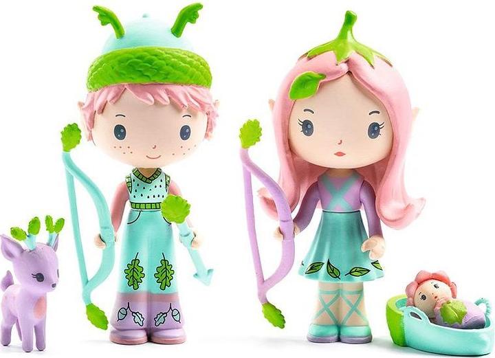 Actual product image Djeco Tinyly Lily & Sylvestre