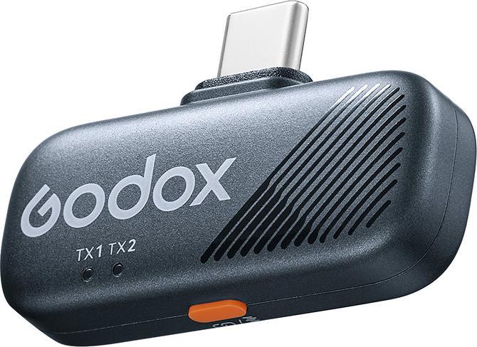 Productafbeelding Godox Cube C Combo Kit2 2.4GHz Wireless Microphone System
