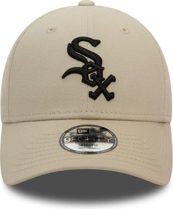 Produktbild New Era 9Forty Kinder Cap - Chicago White Sox stone Youth (55, 56, 54 C)