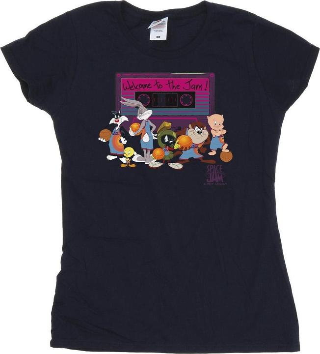 Immagine prodotto Space Jam Team Cassette Maglietta Donna (M)