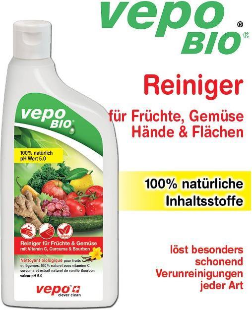 Image du produit Vepo Nettoyant bio pour fruits et légumes