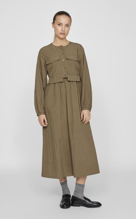 Actual product image Vila Long sleeve midi dress (44)