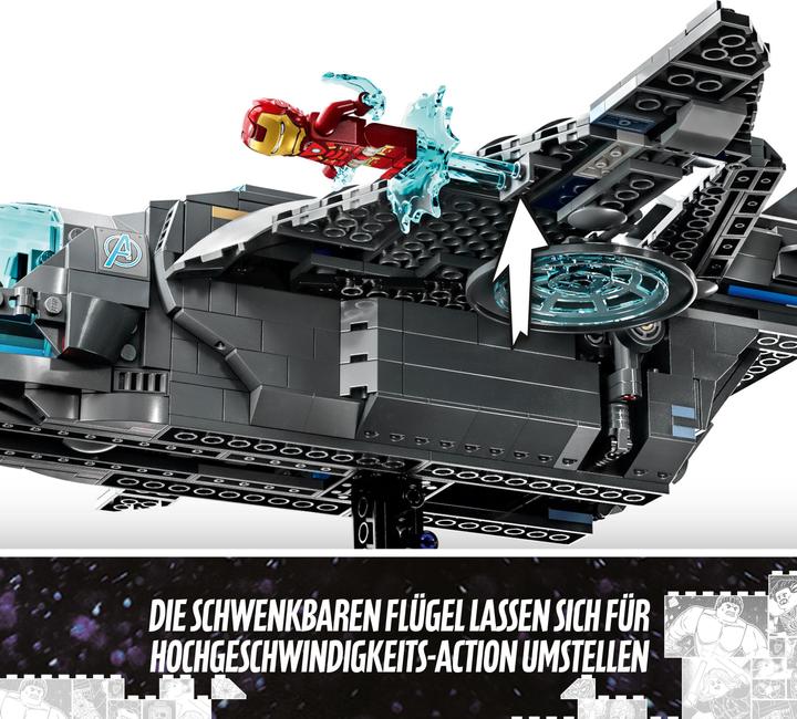 Produktbild LEGO 76248 The Avengers Quinjet (76248, LEGO Marvel)