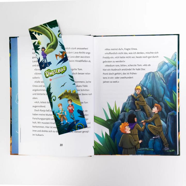 Actual product image Die Dinoschule – Achtung, Vulkanausbruch! (Band 4) (German, Britta Sabbag, Clara Vath, 2024)