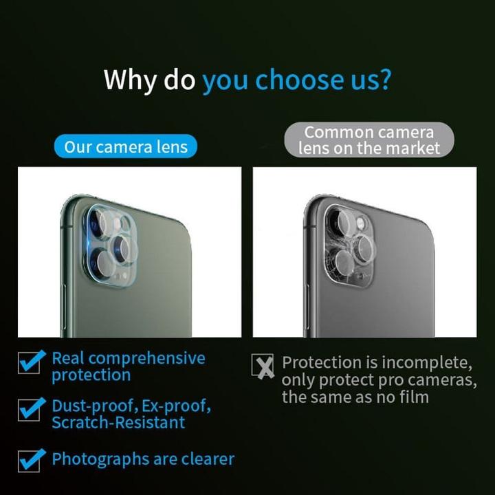 Image du produit Bestsuit Screen protection Flexible Hybrid Glass for Apple iPhone 16/16 Plus camera lenses (1 pièce(s), Apple iPhone 16)