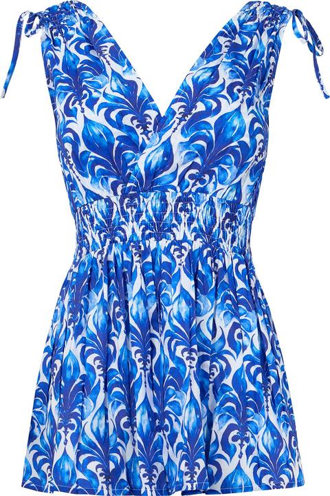 Joe Browns Printed V-Neck Tie Shoulder Top (12)