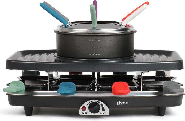 Livoo Raclette Fondue Grill