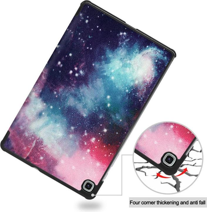 Produktbild Cover-Discount Galaxy Tab S6 Lite - Tri-fold Smart Leder Case Universum (Galaxy Tab S6 Lite 10.4 (2020))