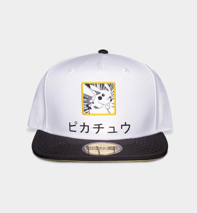 Produktbild Difuzed Cap: Pokémon - Pikachu Japanese Logo Snapback (One Size)