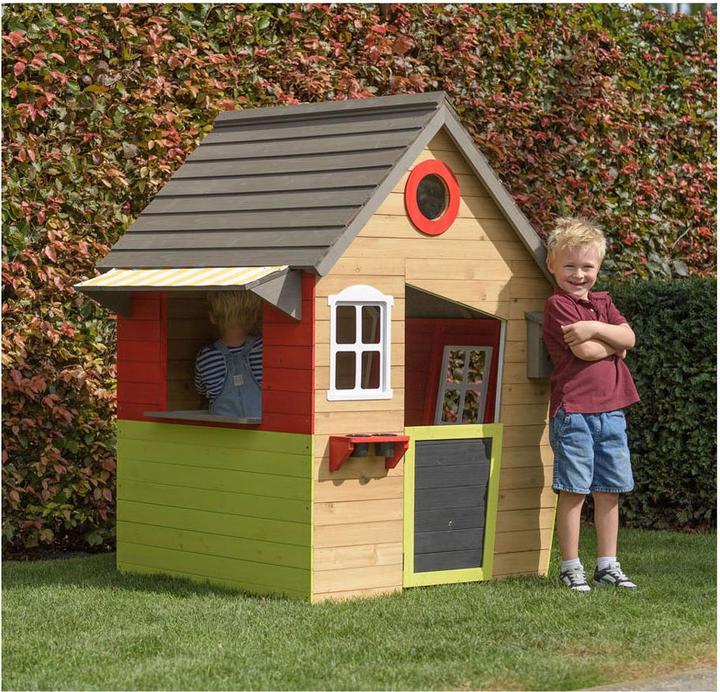 Actual product image SwingKing Fairytale wooden playhouse