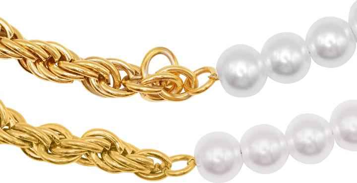 Actual product image Heideman Set Jill gold coloured (100% stainless steel)