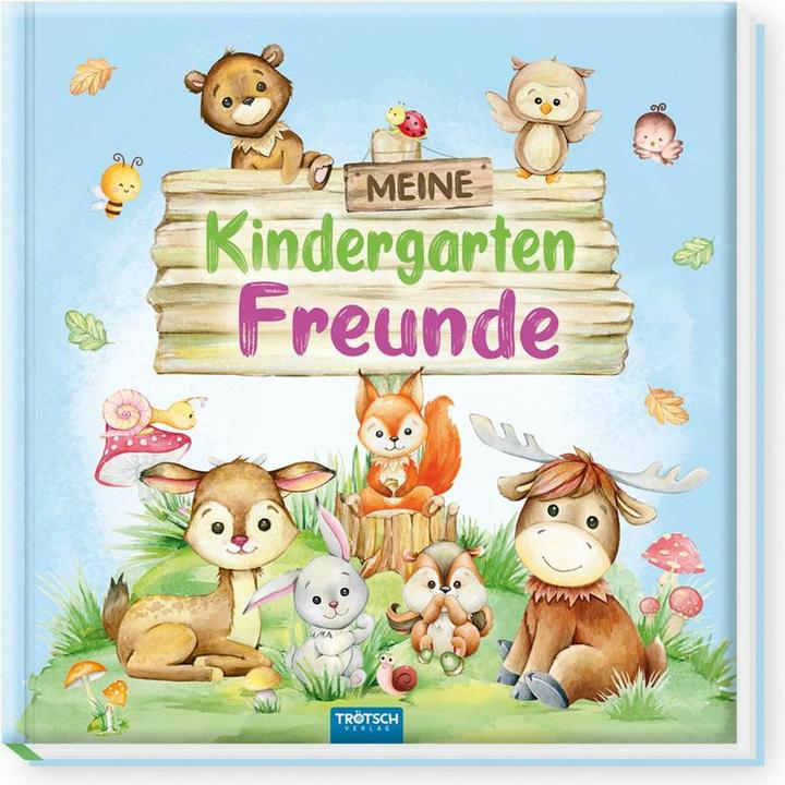 Freundebuch Meine Kindergartenf (German)