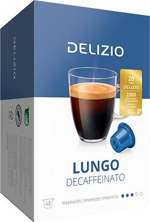 Produktbild Delizio Lungo Decaffeinato (48 x Port.)