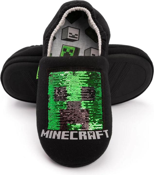 Produktbild Minecraft Jungen Hausschuhe Pailletten (33)