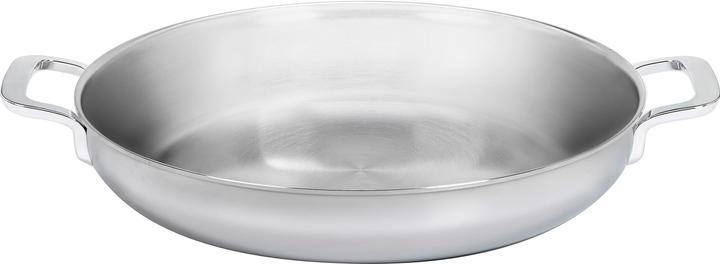 Demeyere Multifunction Bratpfanne 2 Griffe Rand geschlossen (28 cm, Bratpfanne, Edelstahl)
