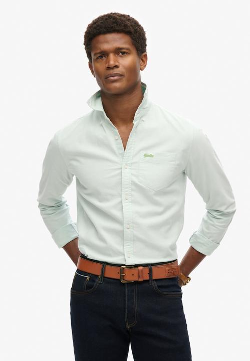 Image du produit Superdry chemie manche longue coton bio uperdry oxford (S)