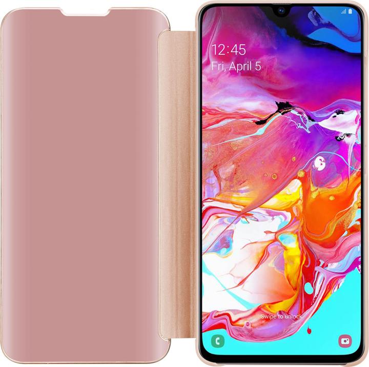 Actual product image Cadorabo Book Smart View Mirror Cover (Samsung Galaxy A70S, Samsung Galaxy A70)