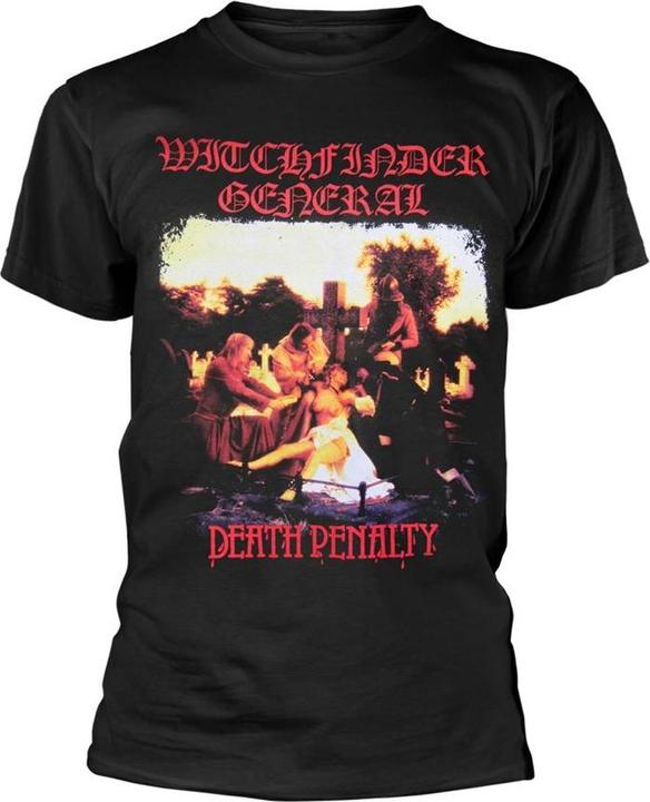 Image du produit Witchfinder General T-shirt unisexe de pénalité de mort pour adulte (S)