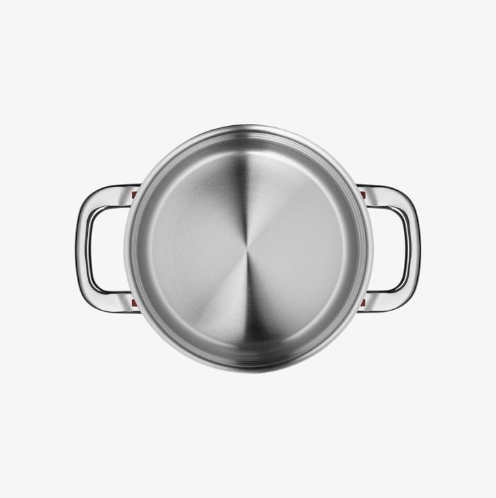 Actual product image WMF Meat casserole PREMIUM ONE silver (24 cm, Pot, Stainless steel)