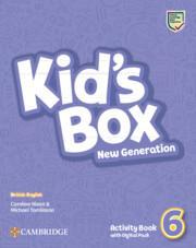 Image du produit Kid's Box New Generation Level 6 Activity Book with Digital Pack British English (Anglais, Caroline Nixon, Michael Tomlinson, 2022)