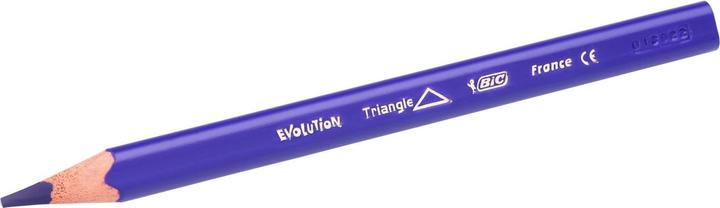 Actual product image Bic KIDS Triangular Crayons Evolution Triangle, pack of 144 (Assorted colours, 144 x)