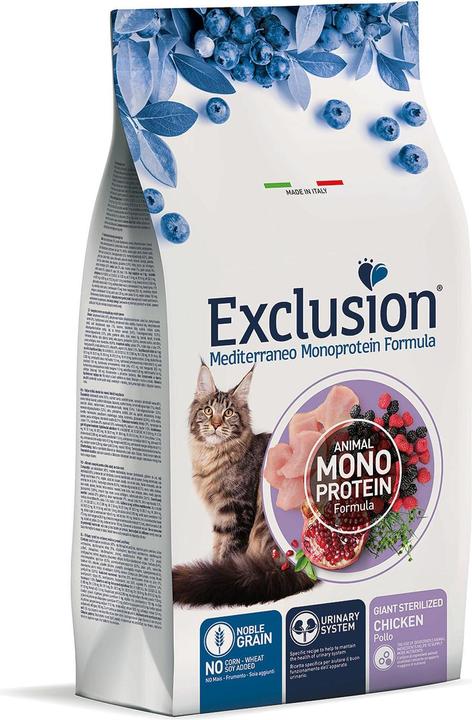 Produktbild Exclusion Cat Giant Steril. Chicken 300g (Adult, 8 Stk., 300 g)